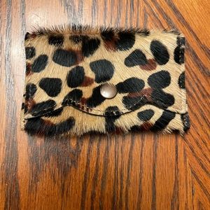 Leather business card holder